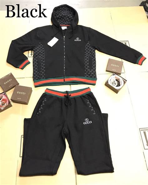 gucci sweat suit men|Gucci jogging suits for men.